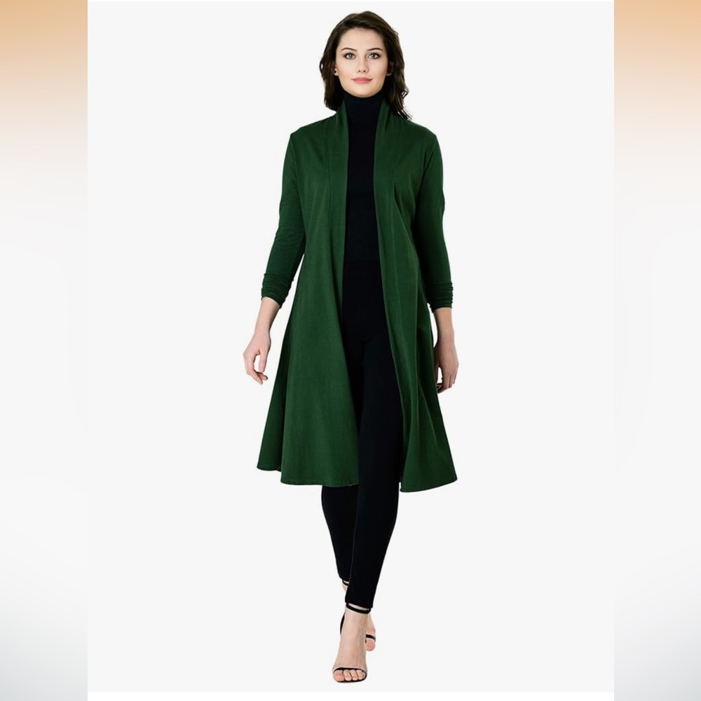eShakti Green Women's Sweater